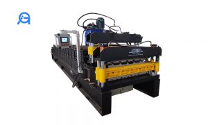 Double layer roll forming machine of glazed and IBR tile