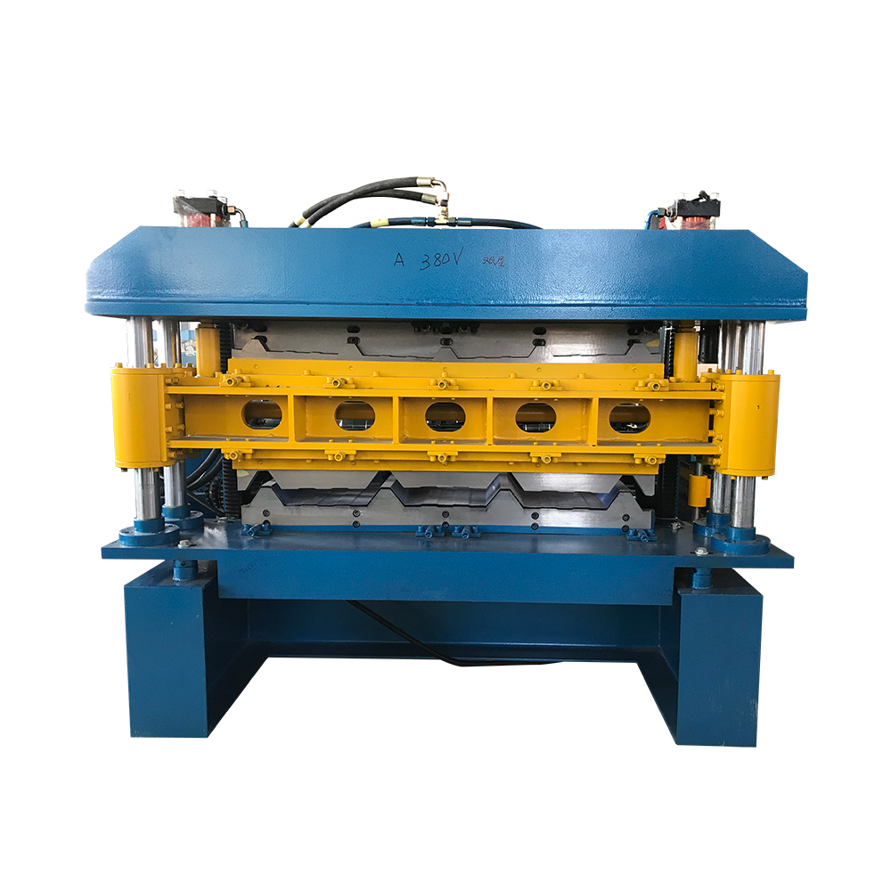 Double Layer IBR panel rib and ag panel Steel shingles metal Roofing Sheet Roll Forming Machine