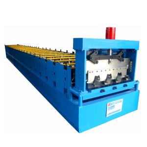 Floor deck roll forming machine